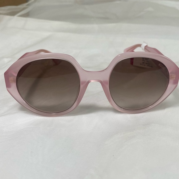 MOSCHINO pink trendy large round sunglasses 🕶️ 🩷 - Picture 11 of 11